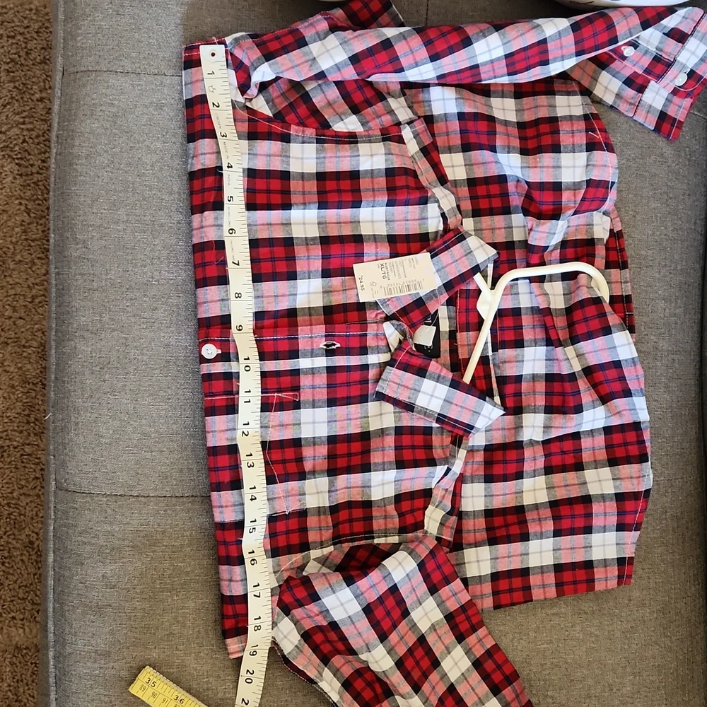Children's Place Plaid Full sleeves shirt Size XL